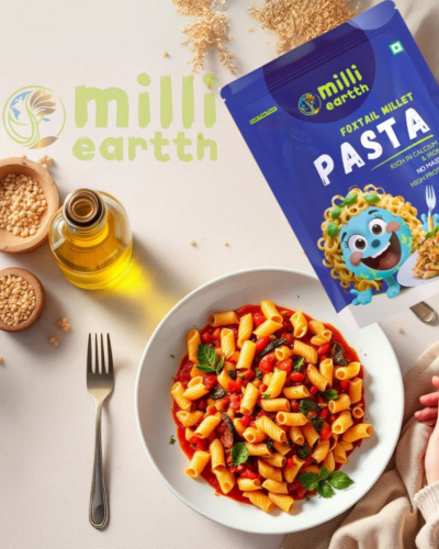 Millieartth Foxtail Millet Pasta | No Maida | No MSG | Non Fried