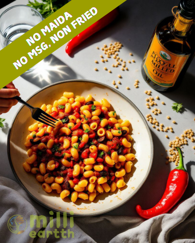 Millieartth Foxtail Millet Pasta | No Maida | No MSG | Non Fried