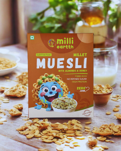 Power Breakfast Duo | Millet Muesli & Yummy Milky Mix Combo