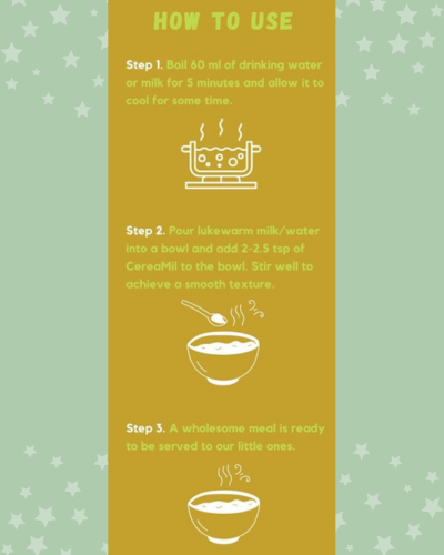 Millieartth Cereamil | Wholesome & Easily Digestible Baby Cereal