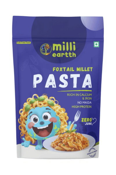Millieartth Foxtail Millet Pasta | No Maida | No MSG | Non Fried