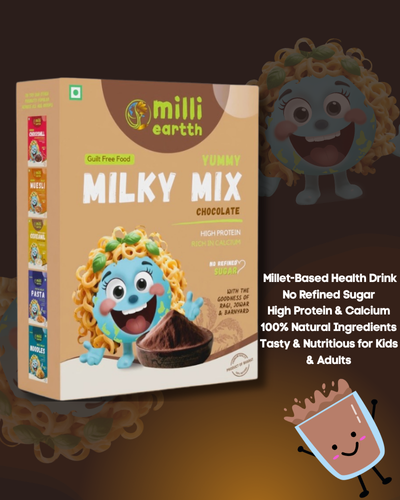 Millieartth Yummy Milky Mix | Chocolate Flavor
