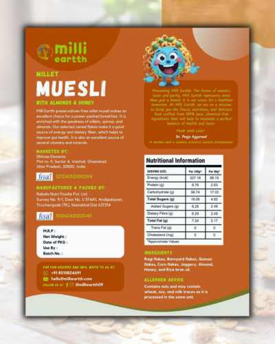 Power Breakfast Duo | Millet Muesli & Yummy Milky Mix Combo