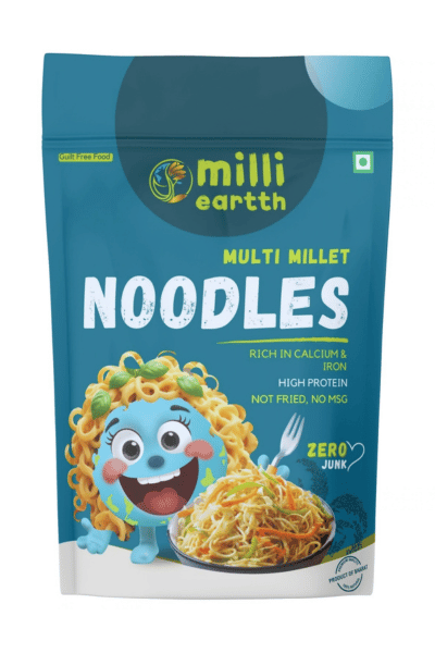 Millieartth Multi Millet Noodles| No Maida | No MSG | Non Fried