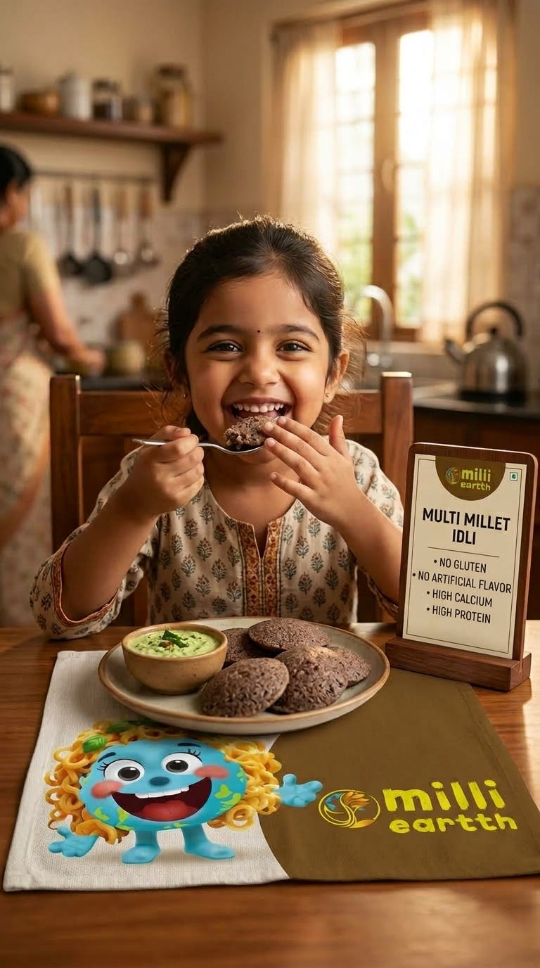 Millieartth Gluten-Free Multi Millet Idli Mix