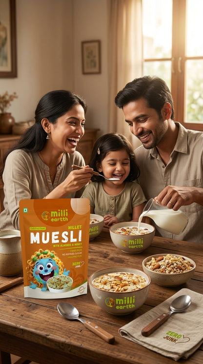 Millet Muesli | Almond & Honey