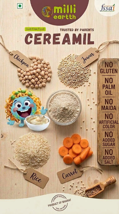 Millieartth Cereamil | Wholesome & Easily Digestible Baby Cereal