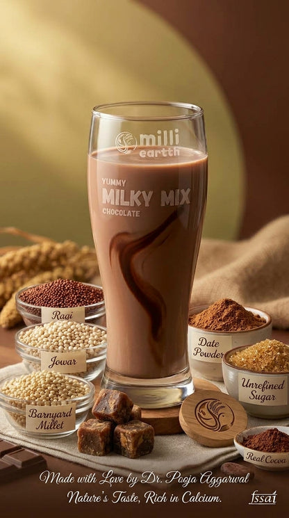 Millieartth Yummy Milky Mix | Chocolate Flavor