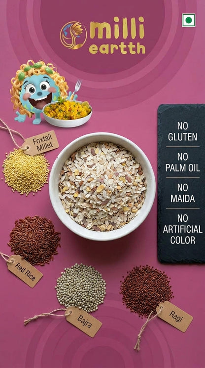 Millieartth Gluten-Free Multi Grain Poha