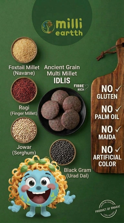 Millieartth Gluten-Free Multi Millet Idli Mix