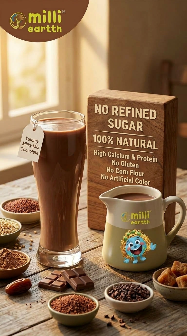Millieartth Yummy Milky Mix | Chocolate Flavor