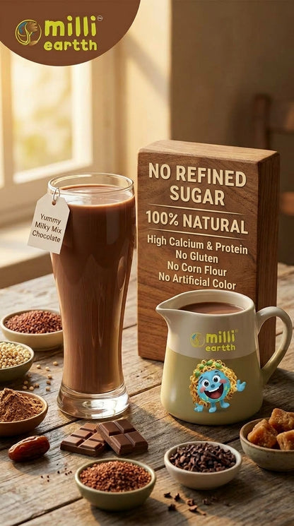Millieartth Yummy Milky Mix | Chocolate Flavor