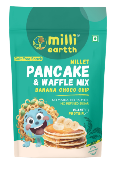 Millieartth Millet Pancake | Banana Chocochip